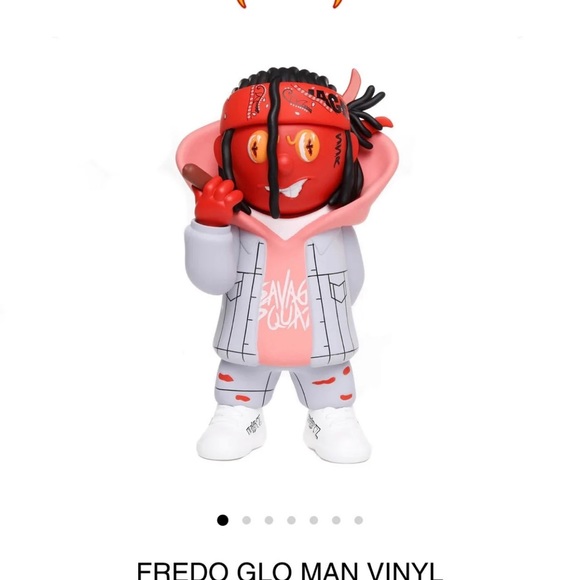 Fredo Glo Gang Vinyl worldwide toy collectible brand new 20CM display decoration - Picture 2 of 6